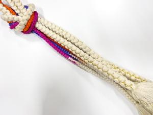 正絹　手組帯締め